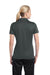 Sport-Tek LST690 Womens Active Mesh Moisture Wicking Short Sleeve Polo Shirt Iron Grey Back