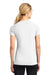 Sport-Tek LST700 Womens Ultimate Performance Moisture Wicking Short Sleeve V-Neck T-Shirt White Back