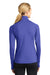 Sport-Tek LST850 Womens Sport-Wick Moisture Wicking 1/4 Zip Sweatshirt Iris Purple Back