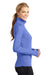 Sport-Tek LST850 Womens Sport-Wick Moisture Wicking 1/4 Zip Sweatshirt Heather Royal Blue Side