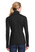 Sport-Tek LST853 Womens Sport-Wick Moisture Wicking Full Zip Jacket Black/Grey Back