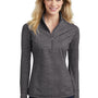 Sport-Tek Womens Sport-Wick Moisture Wicking 1/4 Zip Sweatshirt - Charcoal Grey