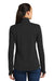 Sport-Tek LST861 Womens Sport-Wick Moisture Wicking 1/4 Zip Sweatshirt Black/Grey Back