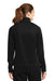 Sport-Tek LST90 Womens Full Zip Track Jacket Black Back