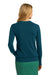 Port Authority LSW285 Womens Long Sleeve V-Neck Sweater Moroccan Blue Back