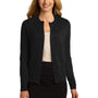 Port Authority Womens Long Sleeve Cardigan Sweater - Black