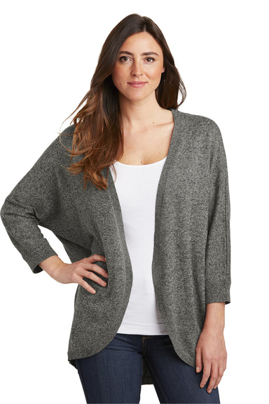 Port Authority LSW416 Womens Long Sleeve Cocoon Sweater Grey Front