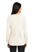 Port Authority LW700 Womens Long Sleeve Button Down Shirt Ivory White Back