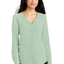Port Authority Womens Long Sleeve Button Down Shirt - Misty Sage Green