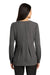 Port Authority LW700 Womens Long Sleeve Button Down Shirt Sterling Grey Back
