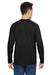 Marmot M14153 Mens Windridge Long Sleeve Crewneck T-Shirt Black Back