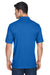 Harriton M200 Mens Short Sleeve Polo Shirt Royal Blue Back