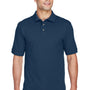 Harriton Mens Short Sleeve Polo Shirt - Navy Blue