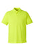 Harriton M208 Mens Charge Moisture Wicking Short Sleeve Polo Shirt Safety Yellow Flat Front