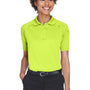 Harriton Womens Advantage Tactical Moisture Wicking Short Sleeve Polo Shirt - Safety Yellow