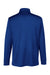 Harriton M348L/M348LT Mens Advantage Performance Moisture Wicking Long Sleeve Polo Shirt True Royal Blue Flat Back