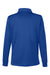 Harriton M348LW Womens Advantage Performance Moisture Wicking Long Sleeve Polo Shirt True Royal Blue Flat Back