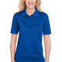 Harriton Womens Advantage Performance Moisture Wicking Short Sleeve Polo Shirt - True Royal Blue