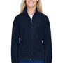 Harriton Womens Pill Resistant Fleece Full Zip Jacket - Navy Blue