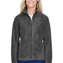 Harriton Womens Pill Resistant Fleece Full Zip Jacket - Charcoal Grey
