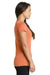 Next Level N1510 Womens Ideal Jersey Short Sleeve Crewneck T-Shirt Light Orange Side