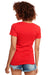 Next Level N1510 Womens Ideal Jersey Short Sleeve Crewneck T-Shirt Red Back