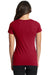 Next Level N1510 Womens Ideal Jersey Short Sleeve Crewneck T-Shirt Scarlet Red Back