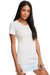 Next Level N1510 Womens Ideal Jersey Short Sleeve Crewneck T-Shirt Silver Grey Side