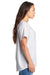 Next Level N1530 Womens Ideal Flow Short Sleeve Crewneck T-Shirt White Side