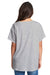 Next Level N1530 Womens Ideal Flow Short Sleeve Crewneck T-Shirt Heather Grey Back