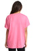 Next Level N1530 Womens Ideal Flow Short Sleeve Crewneck T-Shirt Pink Back
