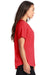 Next Level N1530 Womens Ideal Flow Short Sleeve Crewneck T-Shirt Red Side