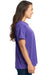 Next Level N1530 Womens Ideal Flow Short Sleeve Crewneck T-Shirt Purple Rush Side