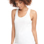 Next Level Womens Ideal Jersey Tank Top - White