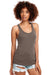 Next Level N1533 Womens Ideal Jersey Tank Top Warm Grey Front