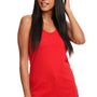 Next Level Womens Ideal Jersey Tank Top - Red