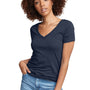 Next Level Womens Ideal Jersey Short Sleeve V-Neck T-Shirt - Indigo Blue