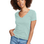Next Level Womens Ideal Jersey Short Sleeve V-Neck T-Shirt - Mint Green