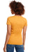 Next Level N1540/1540 Womens Ideal Jersey Short Sleeve V-Neck T-Shirt Antique Gold Back