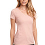 Next Level Womens Ideal Jersey Short Sleeve V-Neck T-Shirt - Desert Pink