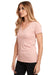 Next Level N1540/1540 Womens Ideal Jersey Short Sleeve V-Neck T-Shirt Desert Pink 3Q