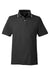 Nautica N17165 Mens Desk Short Sleeve Polo Shirt Black/White Flat Front