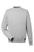 Nautica N17175 Mens Anchor Crewneck Sweatshirt Heather Oxford Grey Flat Front