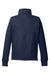 Nautica N17397 Womens Anchor Fleece 1/4 Zip Sweatshirt Navy Blue Flat Back