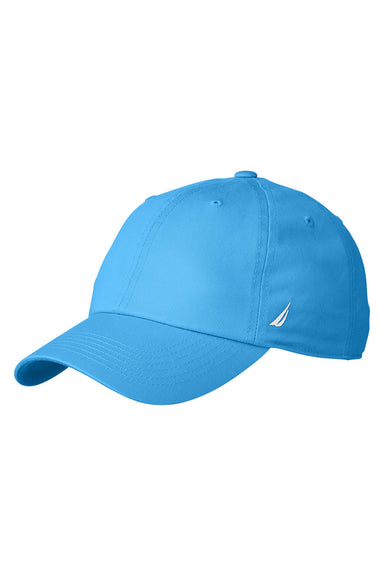 Nautica N17606 Mens J Class Adjustable Hat Azure Blue Front