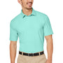 Nautica Mens Saltwater UV Protection Short Sleeve Polo Shirt - Cool Mint Green