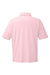 Nautica N17922 Mens Saltwater Short Sleeve Polo Shirt Sunset Pink Flat Back