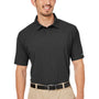 Nautica Mens Saltwater UV Protection Short Sleeve Polo Shirt - Onyx Black