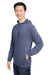 Nautica N17990 Mens Sun Surfer Supreme Hooded Sweatshirt Hoodie Vintage Navy Blue 3Q