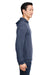 Nautica N17990 Mens Sun Surfer Supreme Hooded Sweatshirt Hoodie Vintage Navy Blue Side